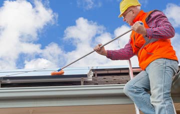 Weobley Marsh soft wash roof cleaning